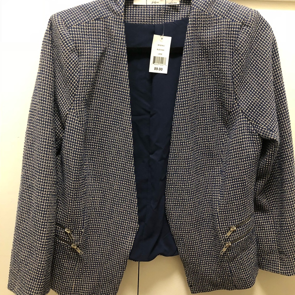 Gibson zipper blazer NWT never worn!